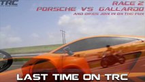 TRC Supra battles Twin Turbo Lamborghini - STREET RACING!