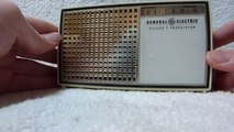 1960 General Electric model P816A transistor radio (made in USA)