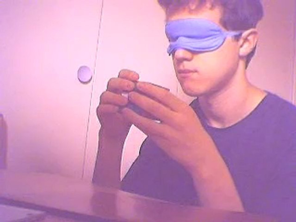 Rubik's cube blindfold