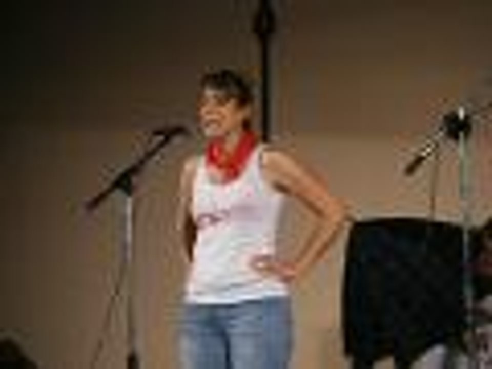 Chantal, championne du Pays basque de cri de berger