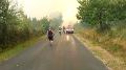 Violent incendie à Saint-Jean d'Illac (33)