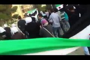 اتحاد تنسيقيات حلب :: مظاهرة أحرار كلية الكهرباء 27-3-2012م