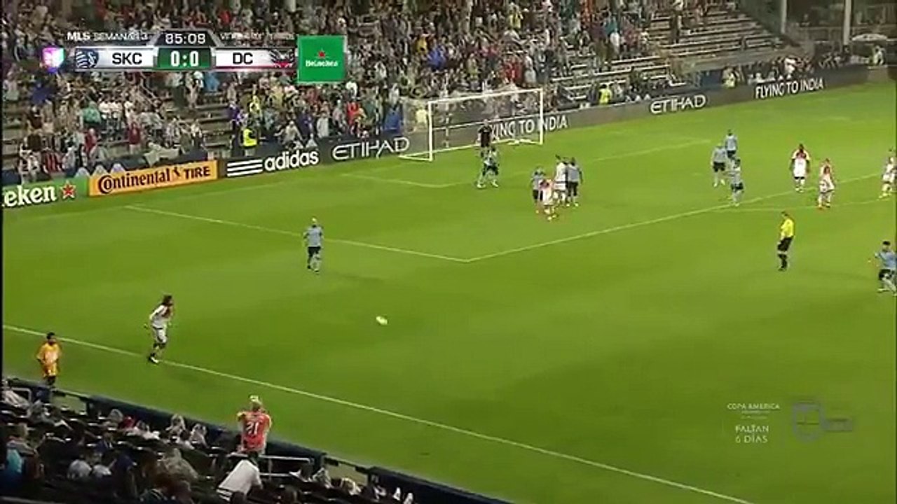 Alhaji Kamara Goal HD - Sporting Kansas City 0-1 D.C. United - 27-05-2016 MLS