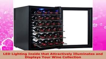 Firebird New 28 bottle Thermoelectric Quiet Operation Wine Cooler Cellar Ch