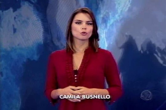 20091013 PREVISÃO DO TEMPO PARA 13/10/2009 TERÇA-FEIRA COM CAMILA BUSNELLO