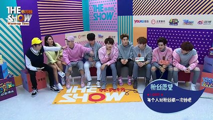 GOT7互动部分 160329 THE SHOW韩秀榜