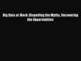 FREEDOWNLOADBig Data at Work: Dispelling the Myths Uncovering the OpportunitiesREADONLINE