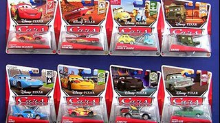 8 Diecast Cars 2 Cactus McQueen Lightning Ramone 2013 Kabuto, the King WGP Disney Pixar toys