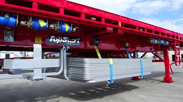 Topstart Straight Deck Semi Trailer