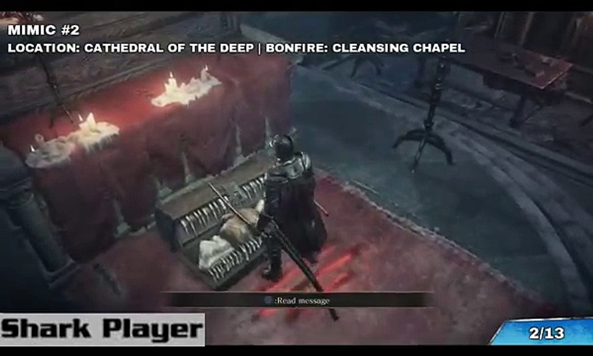 Posizione esatta di tutti i mimic in Dark Souls 3