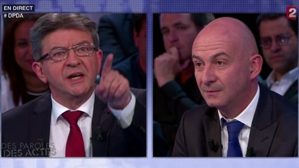 Des paroles et des actes : Mélenchon accuse un journaliste d'être corrompu !