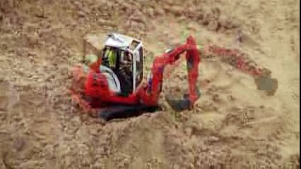 Cần cẩu máy xúc đồ chơi xúc đất # 15