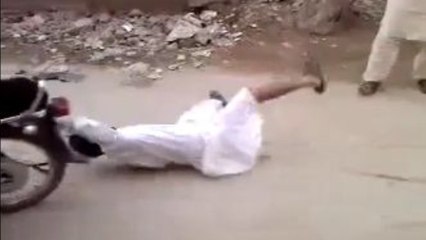 Very Funny Stunt on Bike -  Funny video-