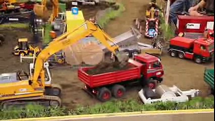 Cần cẩu máy xúc đồ chơi xúc đất #10