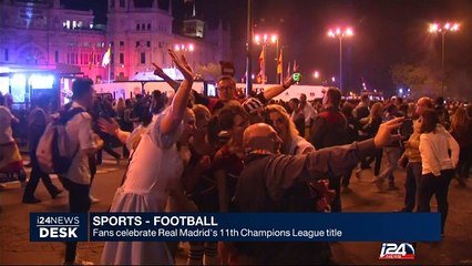 Sports: Fans celebrate Real Madrid's 11th Champions League title