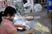 43automatic napkin chopsticks,toothpick put by hand