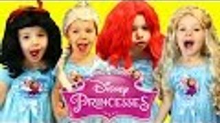 Disney | Disney Princess In Real Life Makeover ❤ Frozen Elsa, Little Mermaid Ariel, Snow White & Rapunzel IRL