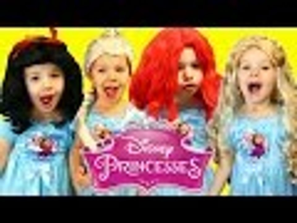 Disney | Disney Princess In Real Life Makeover ❤ Frozen Elsa, Little Mermaid Ariel, Snow White & Rapunzel IRL