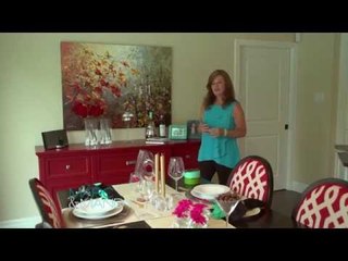 Setting a Romantic Table for Two