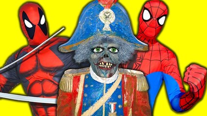 SPIDERMAN vs ZOMBIE vs DEADPOOL _ Zombie Spiderman In Real Life Fun Superhero Movie! _ SHMIRL (1080p)
