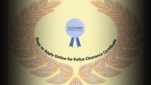 Steps to Apply Online for Police Clearance Certificate