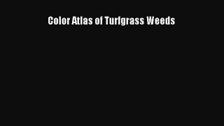 Read Color Atlas of Turfgrass Weeds Ebook Free