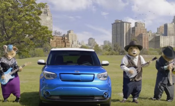 VíDEO: vuelven los hamsters más rockeros de Kia