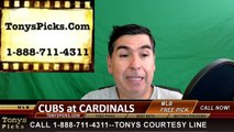 Chicago Cubs vs. St Louis Cardinals Pick Prediction MLB Baseball Odds Preview 5-23-2016