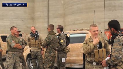 صور للجزيرة ترصد مقاتلين أميركيين شمال الرقة