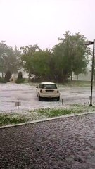 Les orages à la base aérienne de Cognac (Guillaume Daudet)