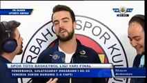Fenerbahçe 80-55 Galatasaray l Melih Mahmutoğlu'nun Açıklamaları