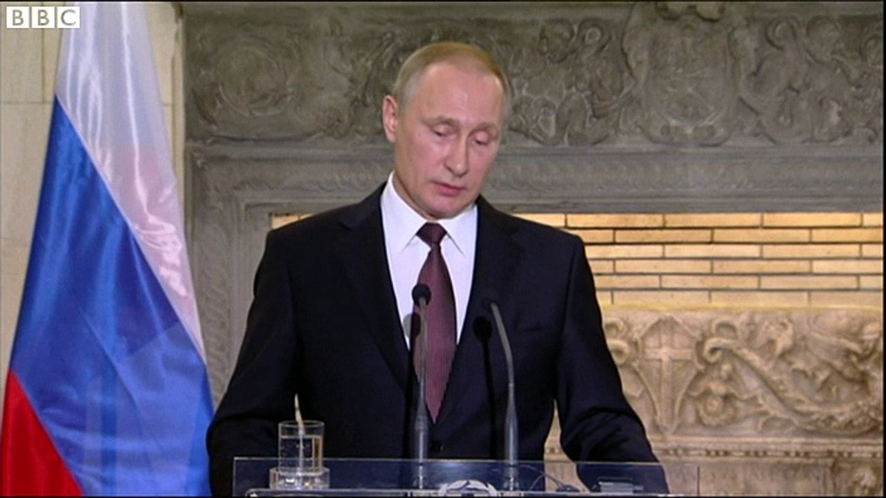 Putin_ Russia will 'respond if we see rockets' - BBC News