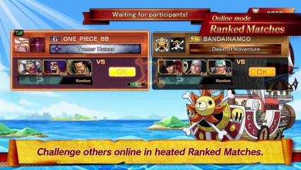 One Piece Burning Blood - Pirate Flag Battle Trailer