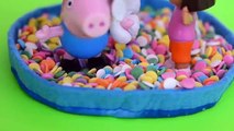 Pig George Da Familia Peppa Pig brinca no Parquinho da Barbie Completo em Portugues PARTE 2