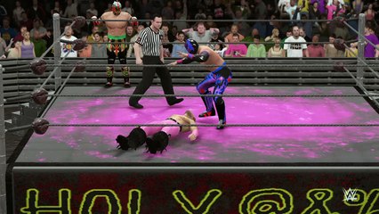 WWE 2K16 lucha dragons v tyler breeze/fandango