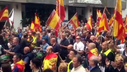 Marxa de legionaris a Barcelona, 28 de maig