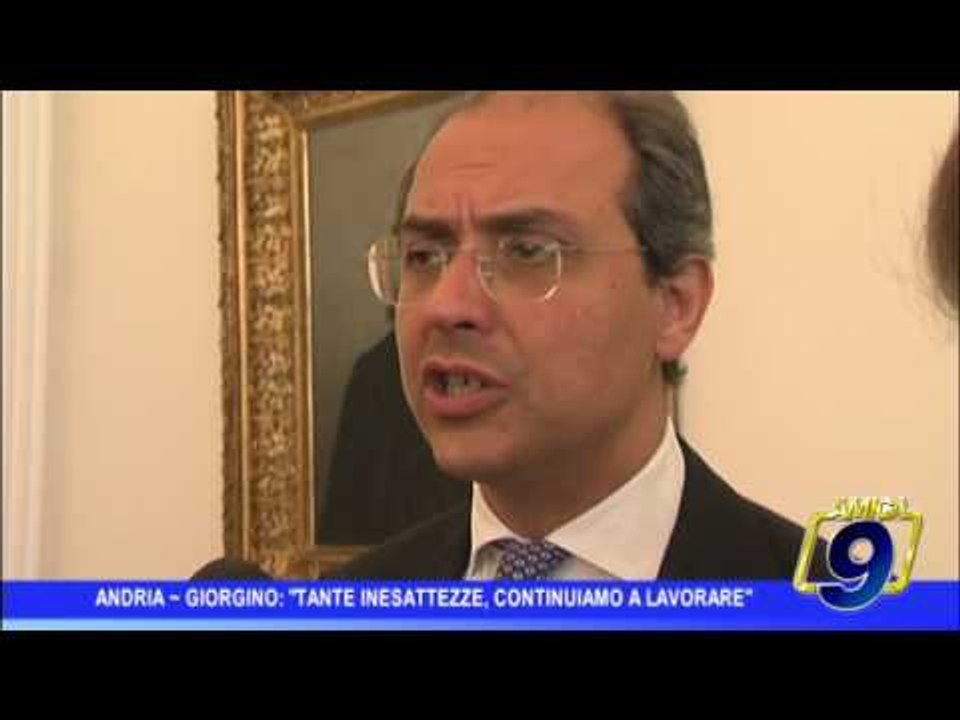 Andria | Bilancio,  Giorgino: "Tante inesattezze, continuiamo a lavorare"