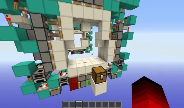 [Tutorial] Minecraft 5x5 Vault Piston Door.