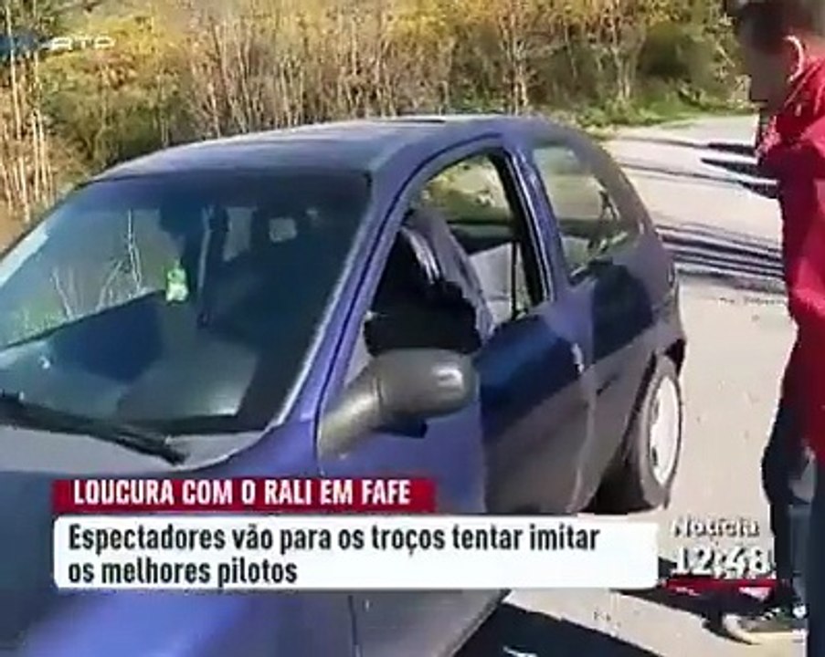 "Enfrenta" o famoso salto da pedra sentada em Fafe de Opel Corsa!
