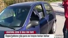 "Enfrenta" o famoso salto da pedra sentada em Fafe de Opel Corsa!