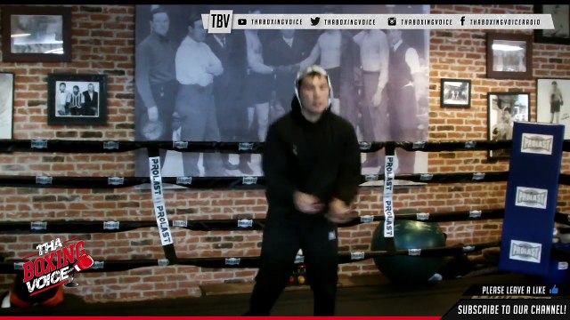 Jump Rope Warm Up for Ruslan Provodnikov as He Prepares for John Molina Jr