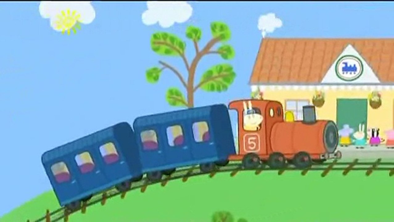 Peppa Pig - The Train Ride Series 3 Episode 8 (English) cartoon snippet