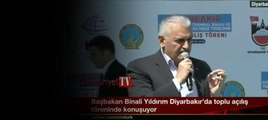 Diyarbakır'da büyük gaf... Başbakan Binali Yıldırım, kürsüde başbakan olduğunu unuttu