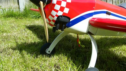 Rc plane crash landing