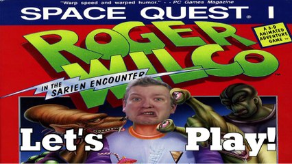 Abandon Broom Closet Let's Play Space Quest 1 part 1