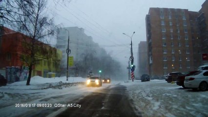 Улица Тимирязева.  Нижний Новгород, зима-2016