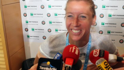 Roland-Garros 2016 - Pauline Parmentier et le Central : "Ah ouais c'est grand quand même !"