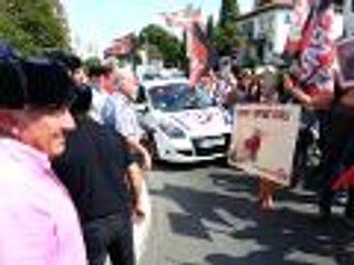 Manifestation anti corrida à Bayonne