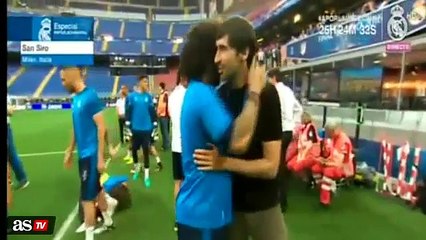 Raul eski takımını San Siro'da yalnız bırakmadı!