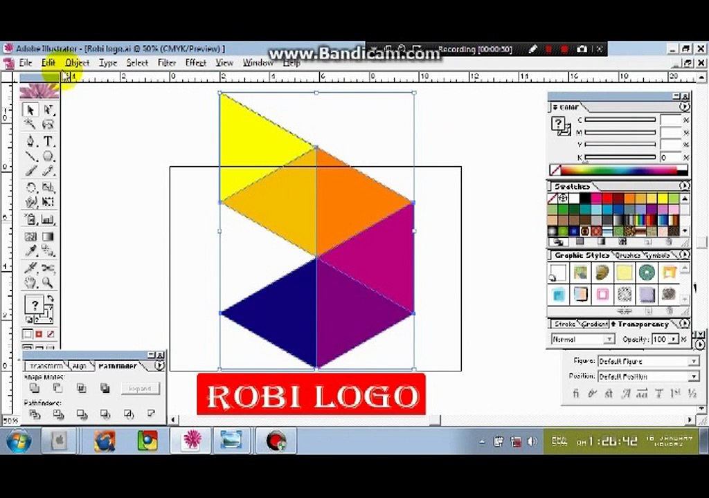 Robi Logo Design Bangla Basic Tutorial